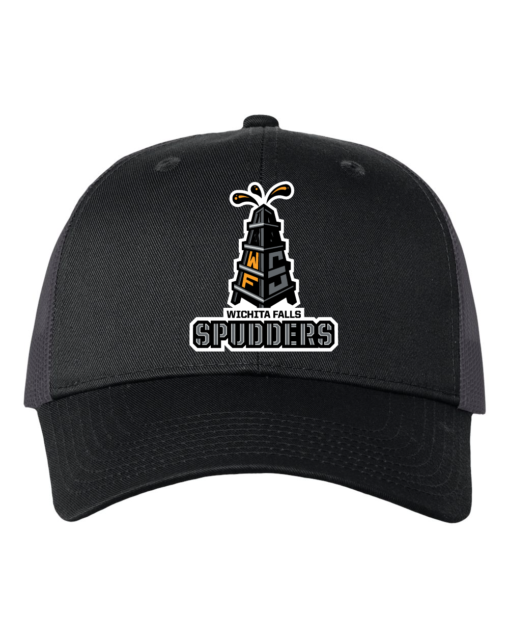 Spudders Mesh-Back Twill Trucker Cap