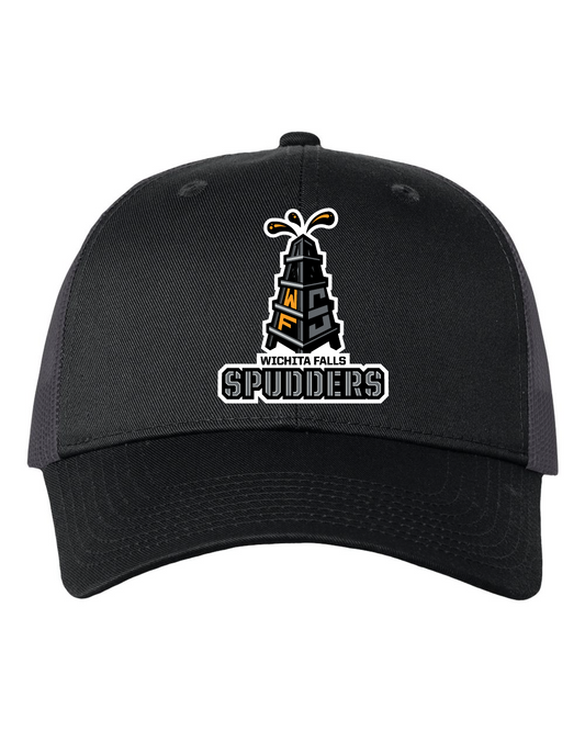 Spudders Mesh-Back Twill Trucker Cap