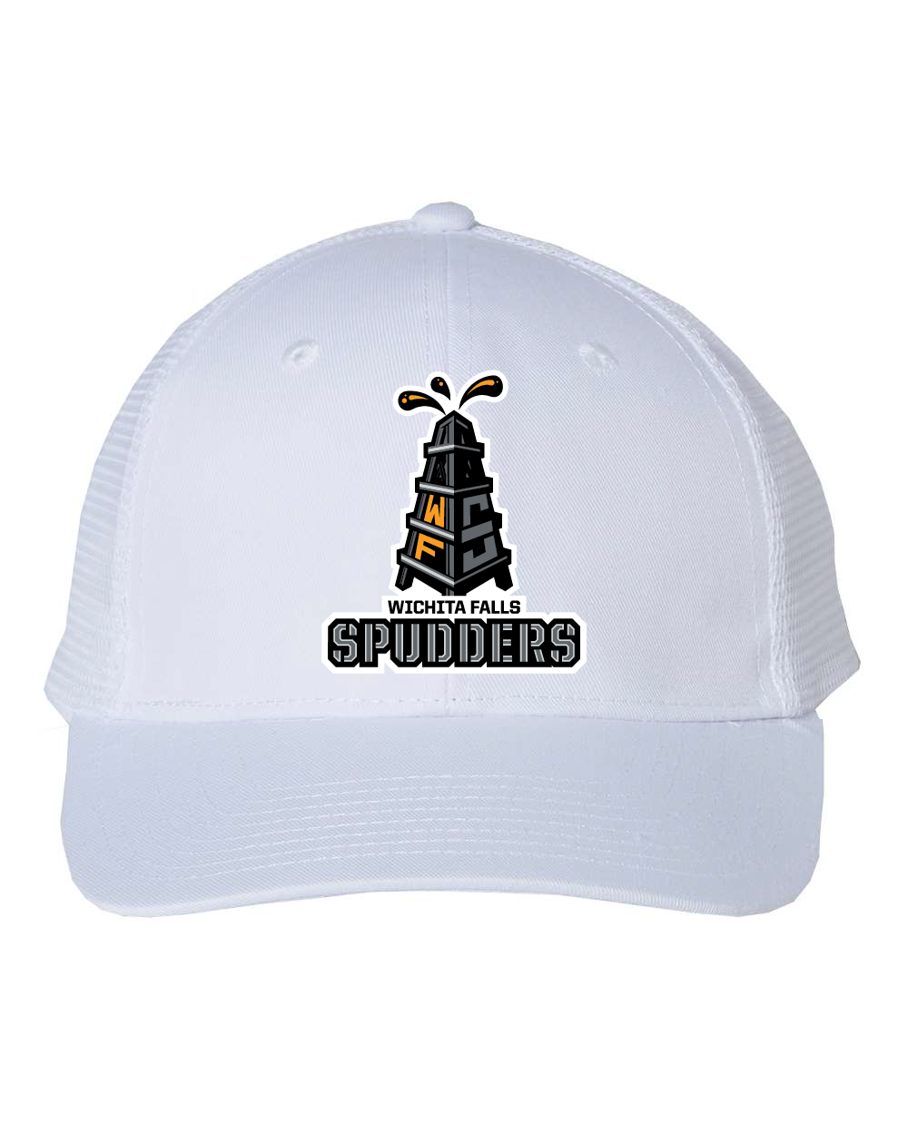Spudders Mesh-Back Twill Trucker Cap